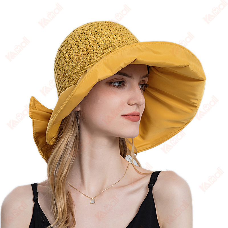 large sun visor beach hat